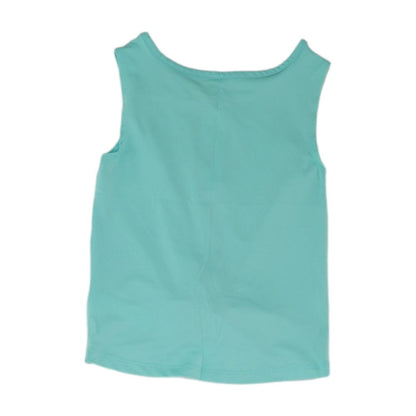 Turquoise Solid Active Tank