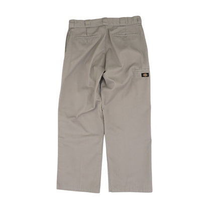 Tan Solid Cargo Pants