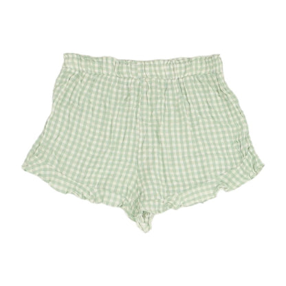 Green Plaid Shorts