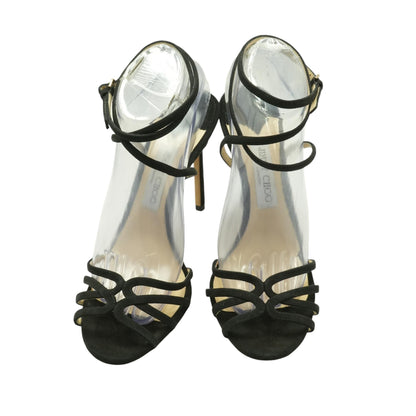 Mimi 100 High Heel Sandals in Black