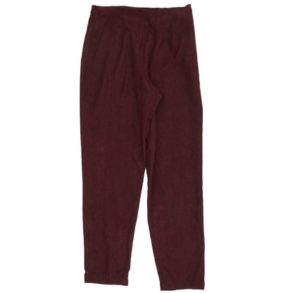 Vintage 1990's Burgundy Solid Dress Pants