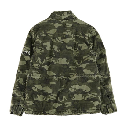 Green Camo Lightweight Coat