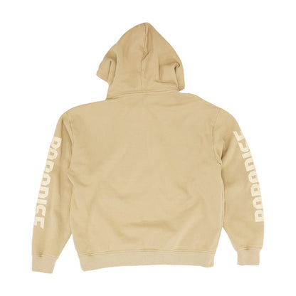 Tan Graphic Hoodie Pullover