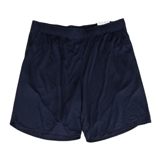 Navy Solid Active Shorts