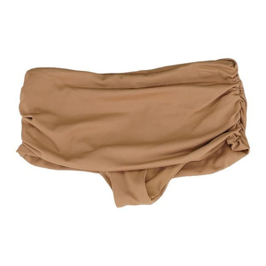 Tan Solid Swim Bottom