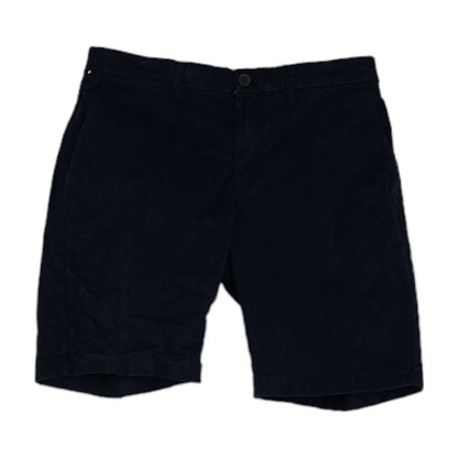 Navy Solid Chino Shorts