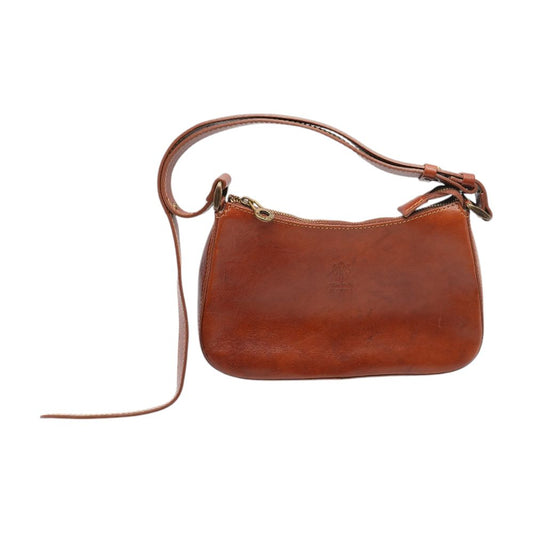 Brown Leather Shoulder Bag