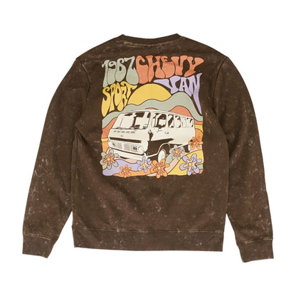 Brown Solid Sweatshirt