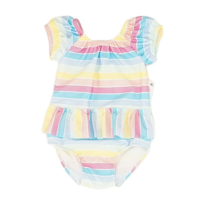 Multi Striped One-Piece