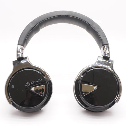 Black E7 Active Noise Cancelling Bluetooth Headphones