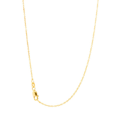 14K Gold D'Oro Twist Design Pendant Necklace with Staggered Round Diamonds