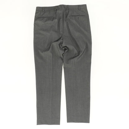 Charcoal Solid Dress Pants