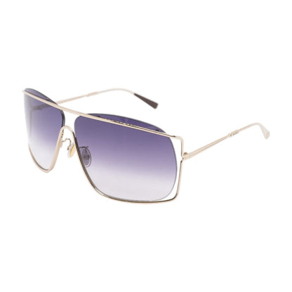 Gold MM Line 1 Square Sunglasses