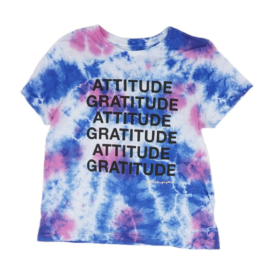 Blue Tie Dye Active T-Shirt