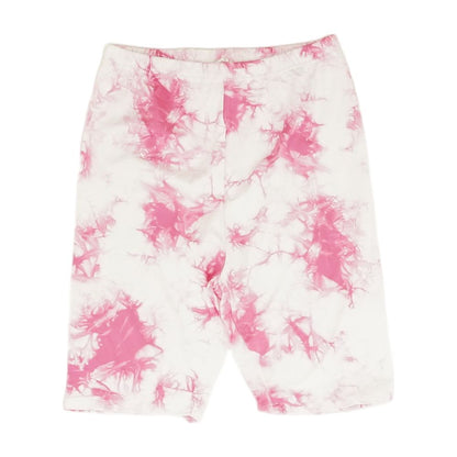 White Tie Dye Short Set