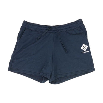 Navy Solid Active Shorts