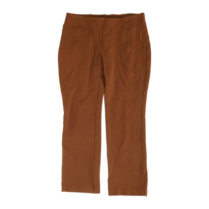 Tan Solid Chino Pants