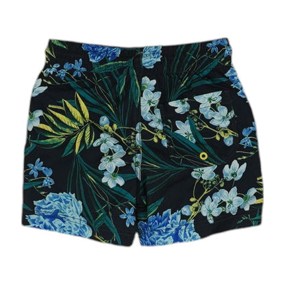 Navy Tropical Swim Bottom