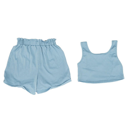 Blue Short Set