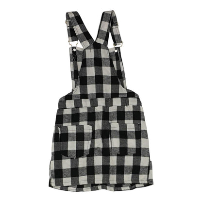 Black Check Mini Dress