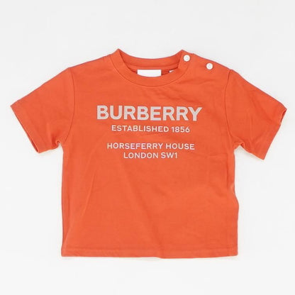 Horseferry-Print T-shirt in Vermillion Red