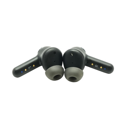 Black Quantum True Wireless Noise Cancelling Gaming Earbuds