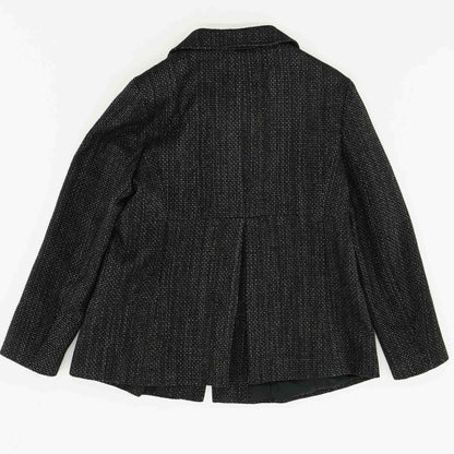 Black Peacoat Coat