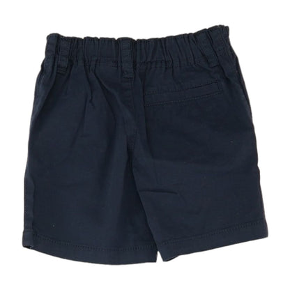 Navy Solid Chino Shorts