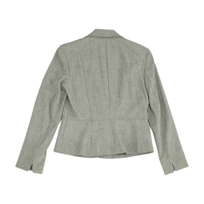 Gray Solid Blazer