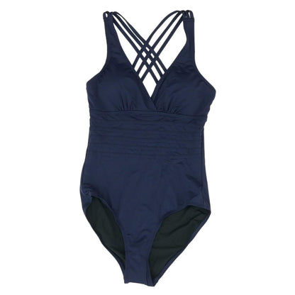 Blue Solid One-Piece