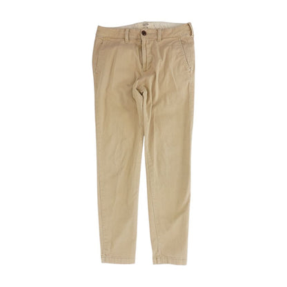 Khaki Solid Chino Pants