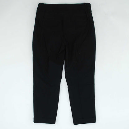 Black Solid Dress Pants