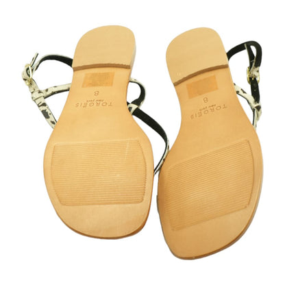 Beige Flat Sandals