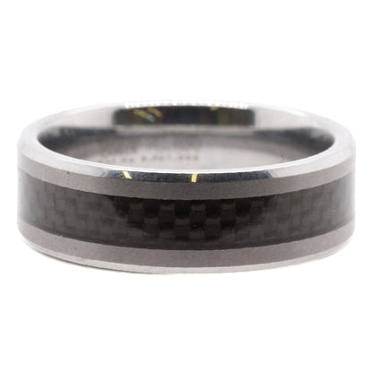 Tungsten Carbide TC850 Carbon Fiber Center  Band