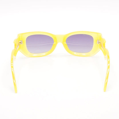 Yellow Shark Square Sunglasses