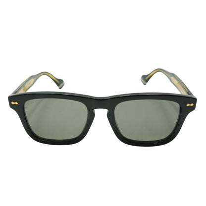 Black GG0735S Square Sunglasses