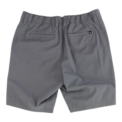 Gray Solid Shorts