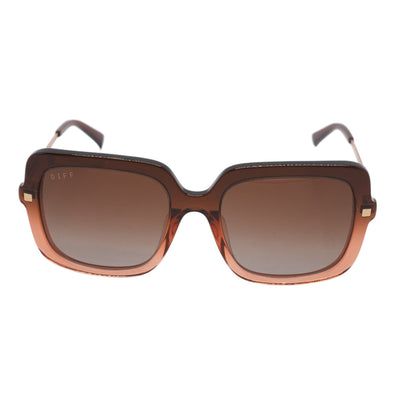 Brown Sandra Square Sunglasses