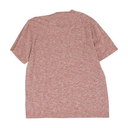 Red Solid Henley T-Shirt