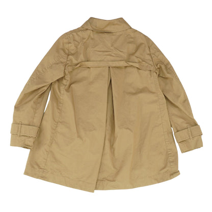 Beige Delon & monogram Trench Coat