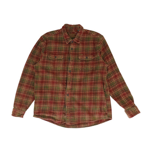 Red Plaid Flannel Button Down