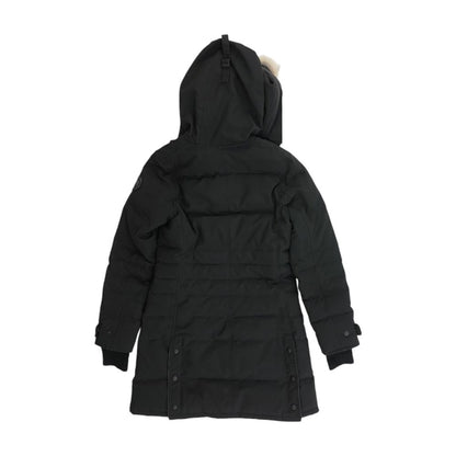 Lorette Parka Black Label Coat in Black