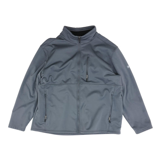 Gray Solid Lightweight Jacket