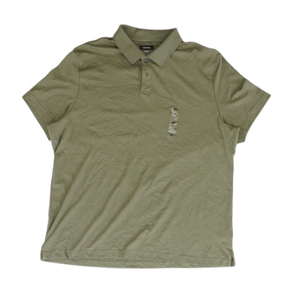 Green Solid Short Sleeve Polo