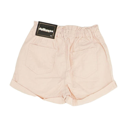 Pink Solid Active Shorts