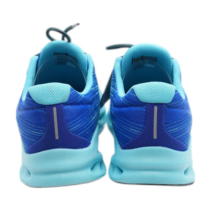 Swirl Tech Blue Low Top Athletic Shoes