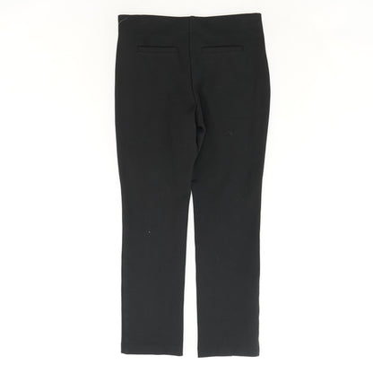 Black Solid Dress Pants