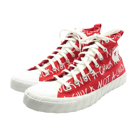 UNT1TL30 Red High Top Sneaker