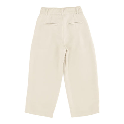 Ivory Solid Pants