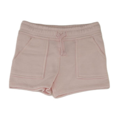 Pink Solid Shorts